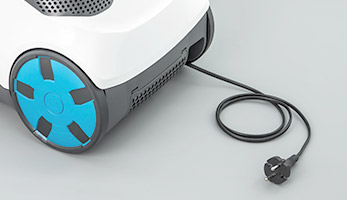 Автоматическое сматывание кабеля.