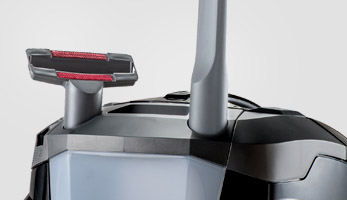 Зберігання аксесуарів на корпусі під час прибирання.