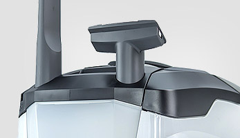 Зберігання аксесуарів на корпусі під час прибирання.