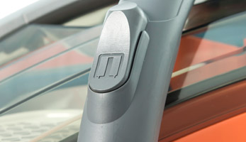 Механічне управління потужністю на рукоятці шланга.