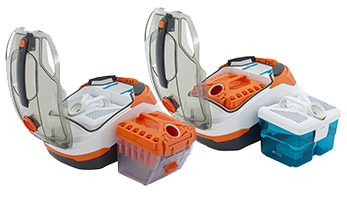 Проста зміна систем фільтрації в залежності від завдань. DryBOX і AquaBOX зручно зберігати і легко очищати.